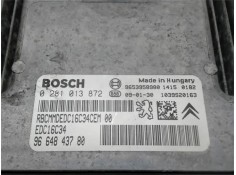 Recambio de centralita para peugeot 207 1.6 confort referencia OEM IAM 9664843780 0281013872 