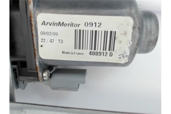 Recambio de mecanismo elevalunas delantero derecho para peugeot 207 1.6 confort referencia OEM IAM 400912D  