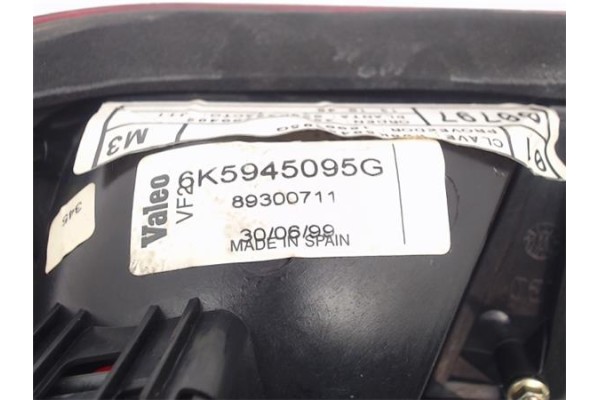 Recambio de piloto trasero izquierdo para seat cordoba berlina (6k2) referencia OEM IAM 6K5945095G  