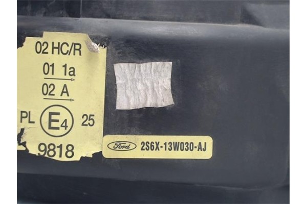 Recambio de faro delantero izquierdo para ford fiesta (cbk) referencia OEM IAM 2W6S13W030AJ  