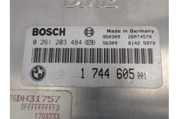 Recambio de centralita para bmw serie 7 (e38) 4.0 740il automático referencia OEM IAM (1744605001) (061203484) 
