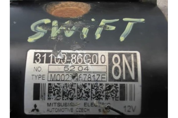 Recambio de motor arranque para suzuki swift iii (sg) 1.5 referencia OEM IAM 3110086G0  