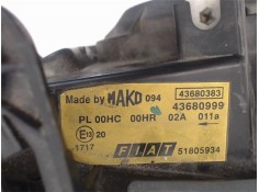Recambio de faro delantero dcho para fiat i doblo (119) referencia OEM IAM 51805934 09443680383 51755054 , FIAT