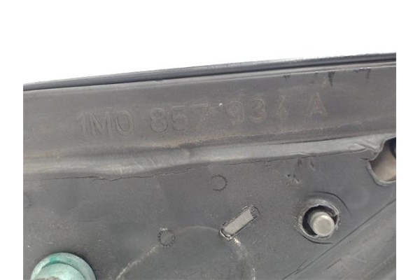 Recambio de retrovisor derecho para seat toledo (1m2) referencia OEM IAM 1M0857934A  