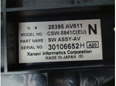 Recambio de mandos climatizador para nissan primera berlina (p12) referencia OEM IAM 28395AV611  