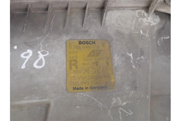 Recambio de faro delantero dcho para ford galaxy (vx) referencia OEM IAM 7M1941016E 0301048312 