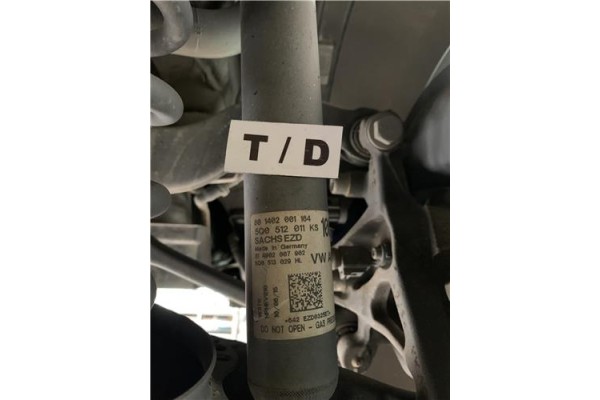 Recambio de amortiguador trasero derecho para volkswagen golf vii (5g1/be1) híbrido gte referencia OEM IAM 5Q0512011KS  