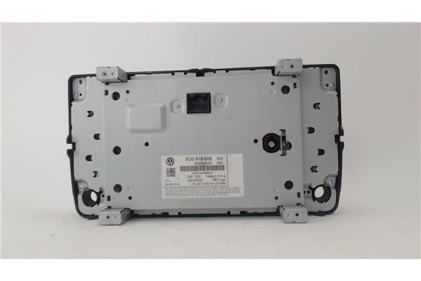 Recambio de pantalla para volkswagen golf vii (5g1/be1) híbrido gte referencia OEM IAM 5G0035867 5G0919606 