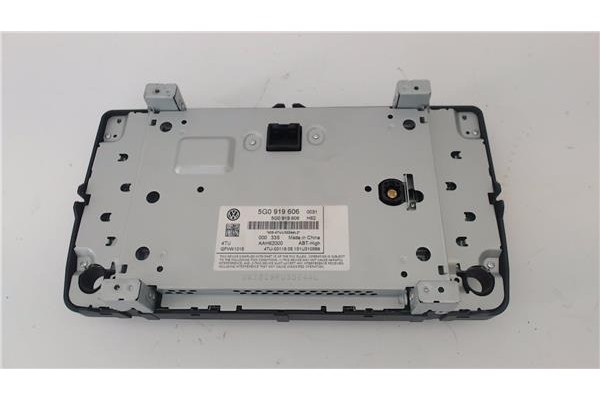 Recambio de pantalla para volkswagen golf vii (5g1/be1) híbrido gte referencia OEM IAM 5G0035867 5G0919606 