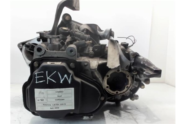 Recambio de caja cambios manual para volkswagen polo iii (6n1) 1.0 básico referencia OEM IAM EKW  