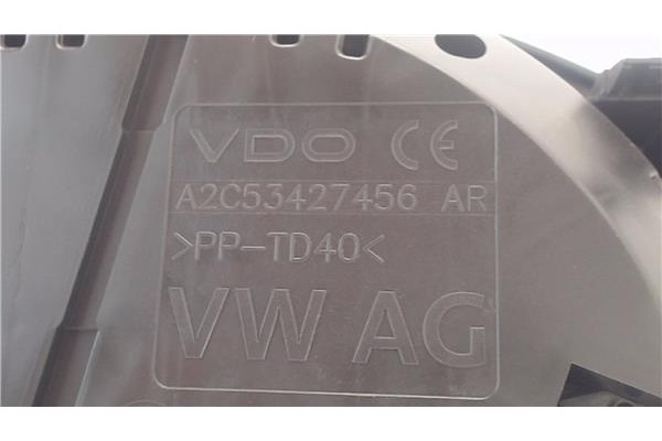 Recambio de cuadro completo para volkswagen golf vii (5g1/be1) híbrido gte referencia OEM IAM 5G1920754A 2,42E+15 