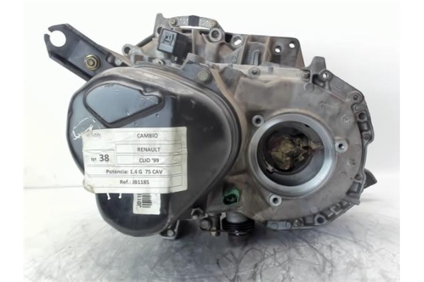 Recambio de caja cambios manual para renault clio ii fase i (b/cb0) 1.4 16v rxe b/c0l referencia OEM IAM JB1185  