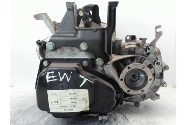 Recambio de caja cambios manual para skoda fabia (6y2/6y3) 1.9 classic referencia OEM IAM EWT  