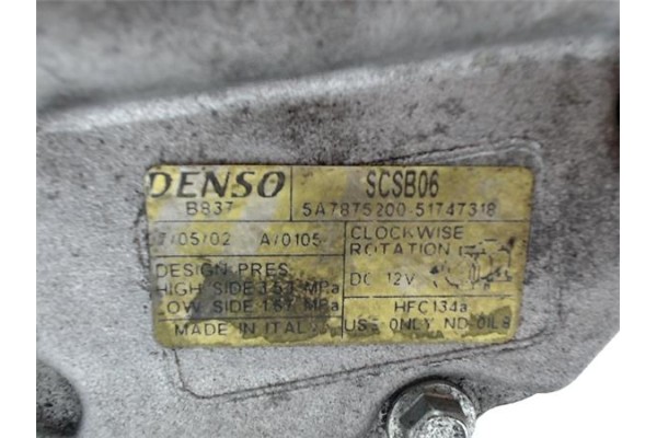 Recambio de compresor aire acond. para alfa romeo alfa 33 berlina 1.3 referencia OEM IAM 51747318 92030036 (51747318) , FIAT | 4