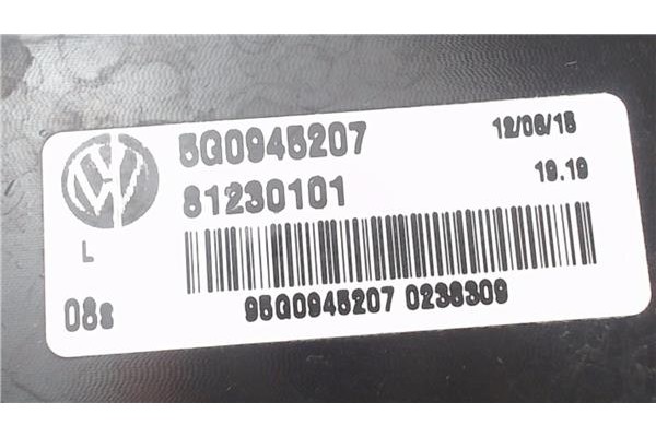 Recambio de piloto trasero izquierdo para volkswagen golf vii (5g1/be1) híbrido gte referencia OEM IAM 5G0945207 95G0945207 