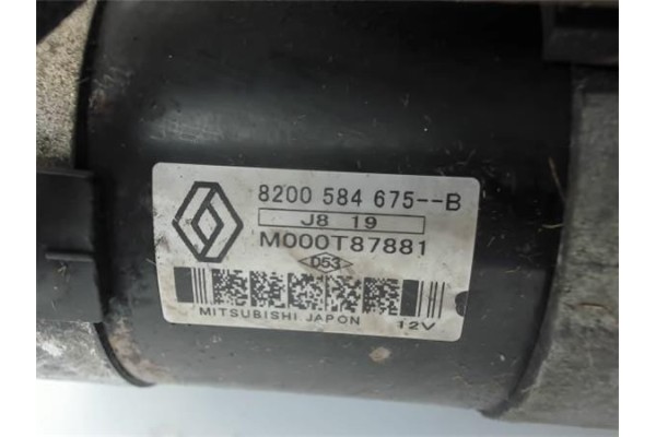 Recambio de motor arranque para nissan nv200 /evalia (m20/m) 1.5 nv200 furgón comfort referencia OEM IAM 8200584675 M000T87881 2