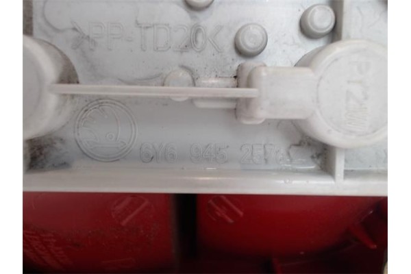 Recambio de piloto trasero derecho para skoda fabia (6y2/6y3) referencia OEM IAM 6Y6945257 11A313B 6Y6945095 , SKODA | 6Y6945095