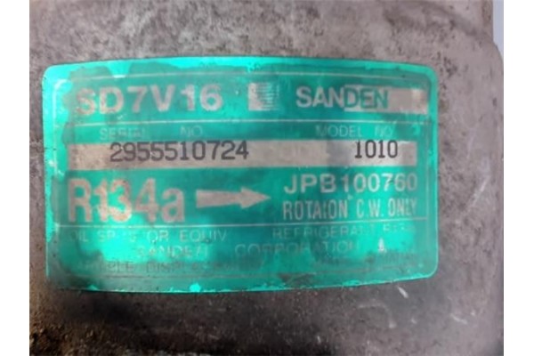 Recambio de compresor aire acond. para rover serie 200 (rf) 1.4 214 si sprite (5-ptas.) referencia OEM IAM 1010  