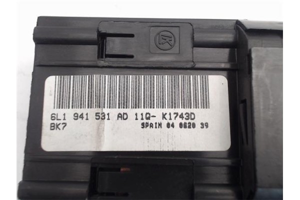 Recambio de mando de luces para seat ibiza (6l1) referencia OEM IAM (6L1941531AF)  