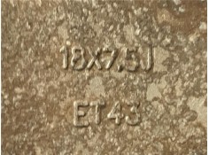 Recambio de llanta para ssangyong actyon 2.0 200 xdi referencia OEM IAM 4173031170 18X75JET43 