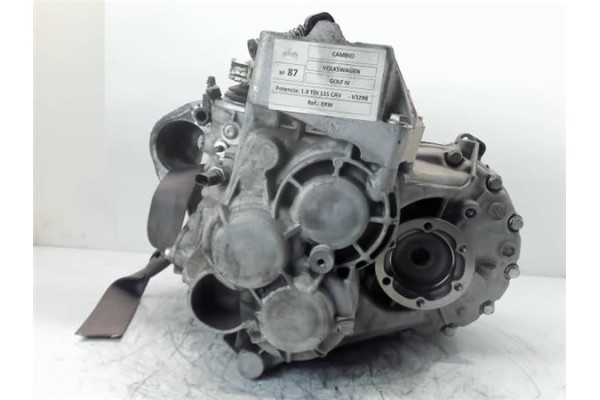 Recambio de caja cambios manual para volkswagen golf iv berlina (1j1) 1.9 25 aniversario referencia OEM IAM ERW  