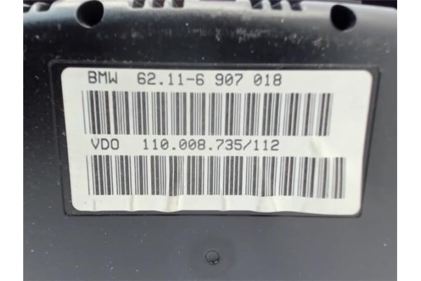 Recambio de cuadro completo para bmw serie 5 berlina (e39) 3.0 530d referencia OEM IAM 62116907018  