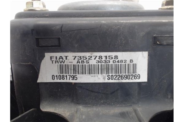 Recambio de airbag volante para fiat ii punto (188) berlina referencia OEM IAM 735278158 30330482B 