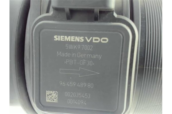 Recambio de caudalimetro para volvo v50 familiar 2.0 d referencia OEM IAM 9645948980 5WK97002 