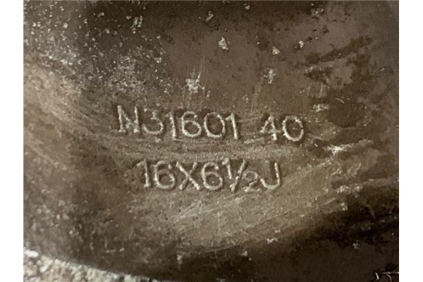 Recambio de llanta para nissan qashqai j10 2.0 acenta 4x2 referencia OEM IAM D0300JD010  