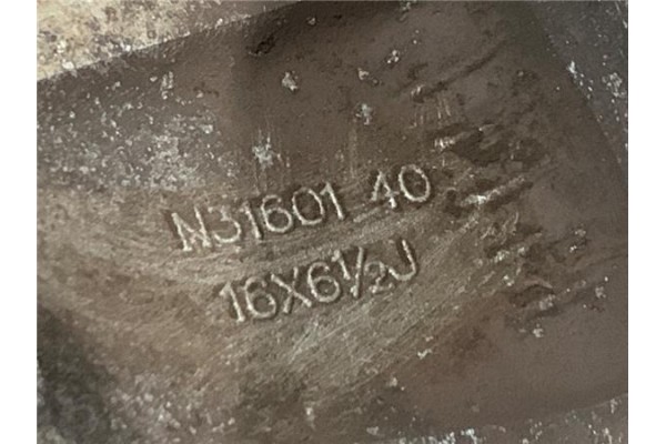 Recambio de llanta para nissan qashqai j10 2.0 acenta 4x2 referencia OEM IAM D0300JD010  