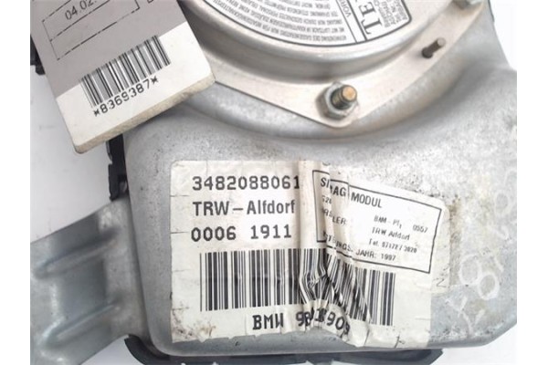 Recambio de airbag lateral trasero derecho para bmw serie 1 berlina (e81/e87) referencia OEM IAM 3482088061 1911 