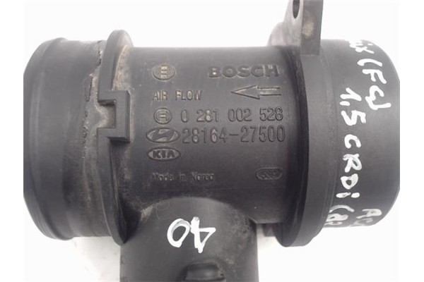 Recambio de caudalimetro para hyundai getz (tb) 1.5 crdi copa referencia OEM IAM 0281002528 2816427500 