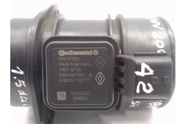 Recambio de caudalimetro para nissan qashqai (j10) 1.5 tekna referencia OEM IAM 820068258/H8200702517 5WK97021 