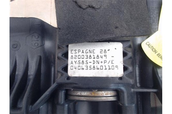 Recambio de airbag volante para renault scenic ii (jm) referencia OEM IAM 8200381849 6010579 