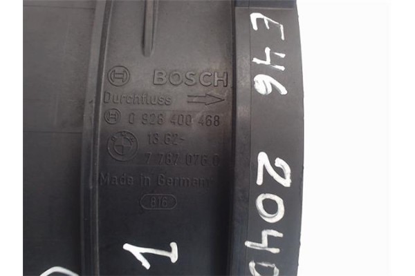 Recambio de caudalimetro para bmw serie 3 berlina (e46) 3.0 330d referencia OEM IAM 0928400468 136277870760 