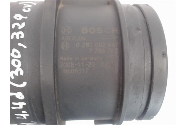 Recambio de caudalimetro para bmw serie 1 berlina (e81/e87) 2.0 123d referencia OEM IAM 7788743 0281002567 13628509724 , BMW | 8