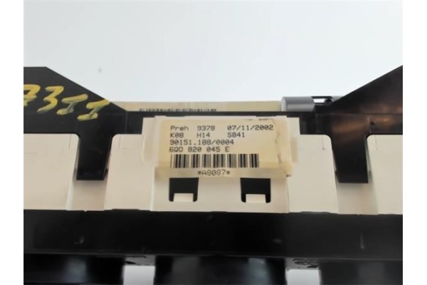 Recambio de mandos calefaccion / a.a. para volkswagen polo iv (9n1) 1.2 12v referencia OEM IAM 6Q0820045E  