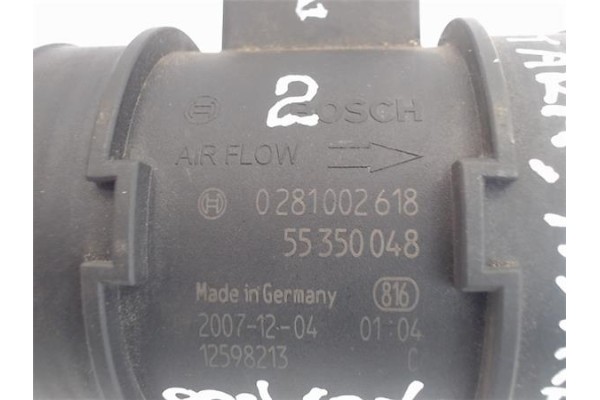 Recambio de caudalimetro para opel combo d referencia OEM IAM 0281002618 55350048 