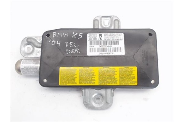 Recambio de airbag lateral delantero derecho para bmw serie x5 (e53) referencia OEM IAM 34703723404B 30339884B  Recambio de airbag lateral delantero derecho para bmw serie x5 (e53) referencia OEM IAM 34703723404B 30339884B