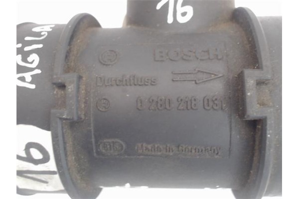 Recambio de caudalimetro para opel astra g berlina 1.2 comfort referencia OEM IAM 0280218031  