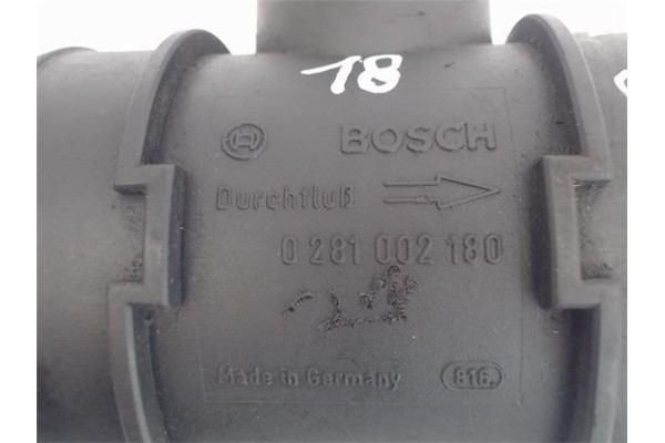 Recambio de caudalimetro para opel zafira a 2.0 elegance referencia OEM IAM 0281002180  