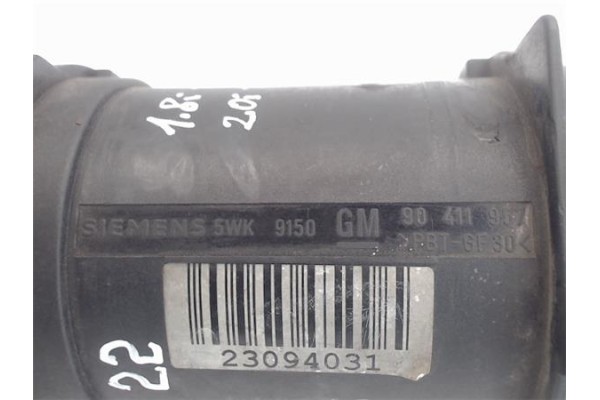 Recambio de caudalimetro para opel astra f berlina 1.8 champion referencia OEM IAM 5WK9150 90411957 