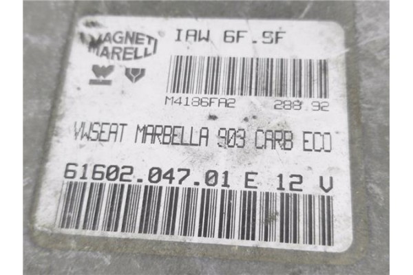 Recambio de centralita para seat marbella 0.9 referencia OEM IAM 6160204701E IAW6FSF 
