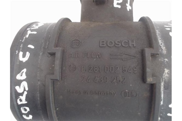 Recambio de caudalimetro para opel tigra twin top 1.3 sport referencia OEM IAM 0281002549 24439252 