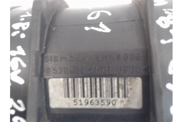 Recambio de caudalimetro para opel zafira a 2.2 elegance referencia OEM IAM 5WK9606 (90530463) (V. 2261) 