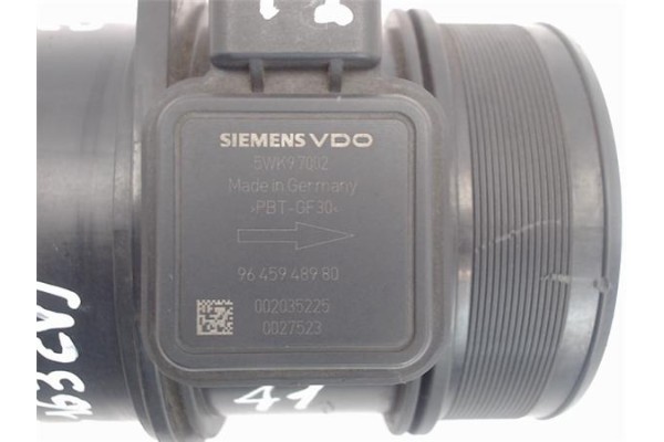 Recambio de caudalimetro para citroen c6 2.2 básico referencia OEM IAM (9645948980) (5WK97002) 9645948980 , CITROËN | 1303898 , 