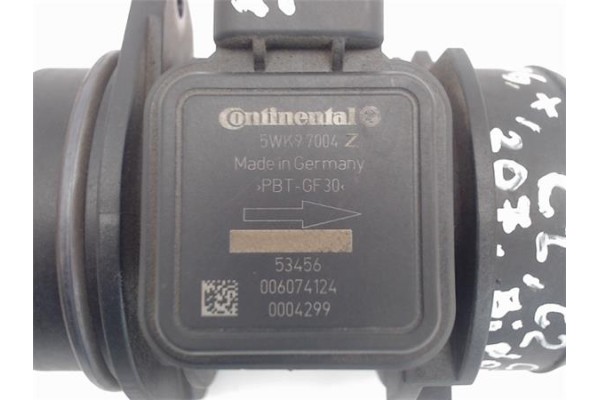 Recambio de caudalimetro para peugeot 1007 referencia OEM IAM (5WK97004Z)  