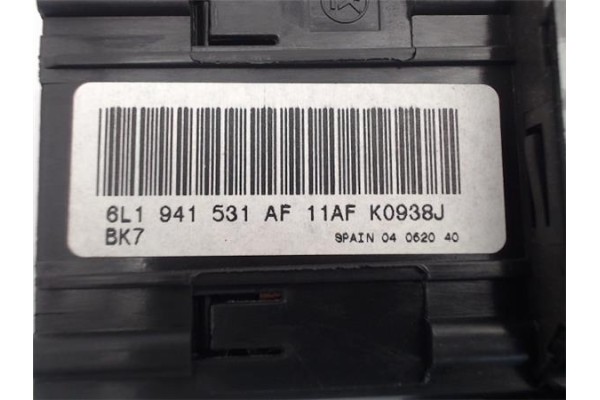 Recambio de mando de luces para seat ibiza (6l1) referencia OEM IAM (6L1941531AF)  