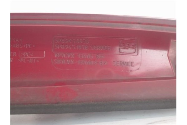 Recambio de piloto porton trasero izquierdo para seat altea xl (5p5) referencia OEM IAM 5P8945093D 13405B 