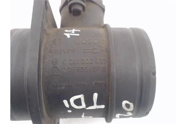 Recambio de caudalimetro para volkswagen golf iv berlina (1j1) 1.9 highline referencia OEM IAM (0281002531) (038906461B) 